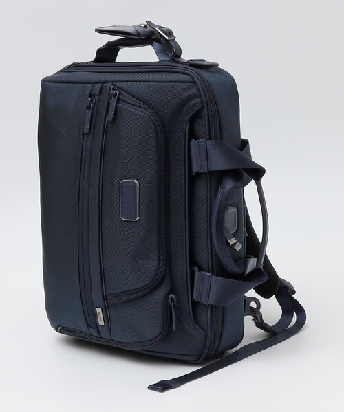 SHIPS(シップス)の「【SHIPS別注】TUMI: ALPHA 3WAY コンバーチブル ブリーフ(ビジネスバッグ・メンズ・ネイビー・ONE SIZE)」の6枚目の写真