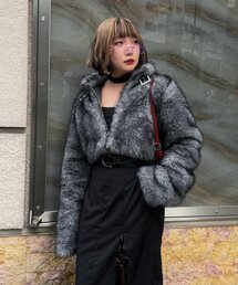 Mavie..7（メヴィセットゥ）の「【Mavie..7】ファースタンドブルゾン（ブルゾン）」