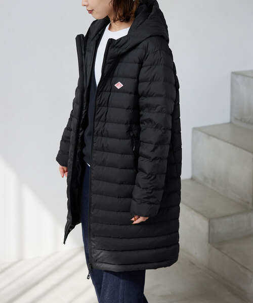 DANTON（ダントン）の「《追加》DANTON/ダントン MIDDLE DOWN LONG DT-A0566（ダウンジャケット/コート・レディース・チャコールグレー/ブラック/カーキ・SMALL/MEDIUM）」の11枚目の写真