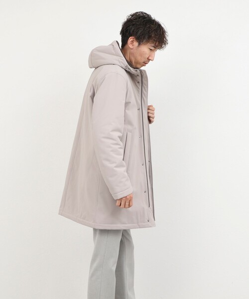 HERNO(ヘルノ)の「【HERNO/ヘルノ】HOOD BOA LONG 26AW(その他アウター・メンズ・グレイッシュベージュ/ブラック・46/48/50)」の6枚目の写真