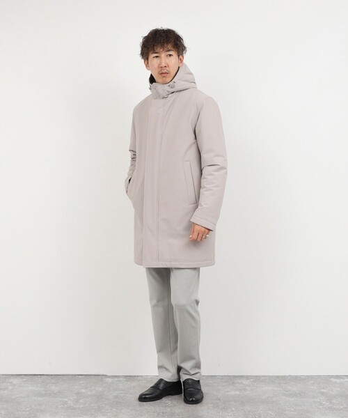 HERNO(ヘルノ)の「【HERNO/ヘルノ】HOOD BOA LONG 26AW(その他アウター・メンズ・グレイッシュベージュ/ブラック・46/48/50)」の10枚目の写真