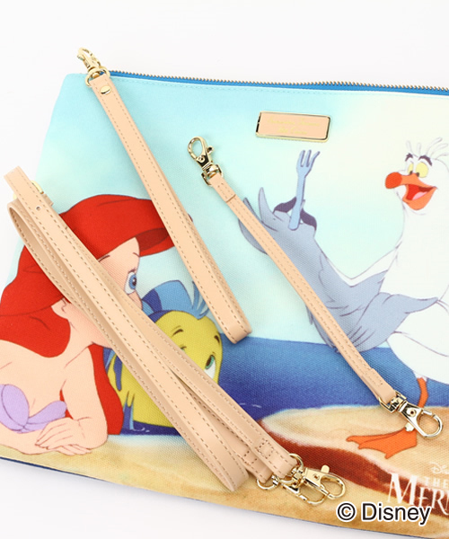 Samantha Thavasa Petit Choice（サマンサタバサ　プチチョイス）の「ディズニーーコレクション　クラッチバッグ　アリエルDisney（ディズニー）（クラッチバッグ・レディース・その他1・FREE）」の9枚目の写真