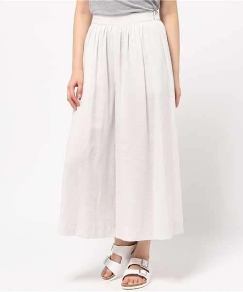 FRAMeWORK（フレームワーク）の「R/Nギャザークロップドパンツ◆（その他パンツ・レディース・ネイビー/ホワイト・36/40/38）」の15枚目の写真