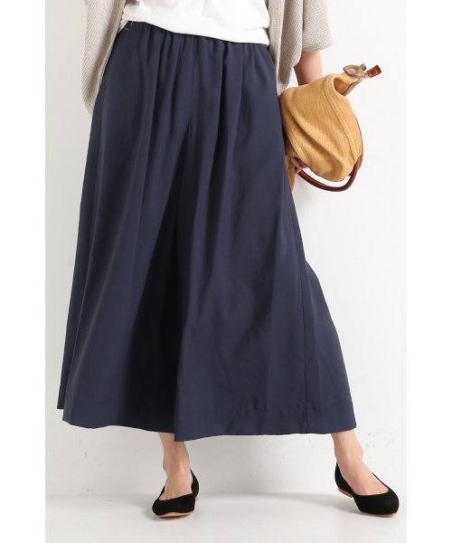 FRAMeWORK（フレームワーク）の「R/Nギャザークロップドパンツ◆（その他パンツ・レディース・ネイビー/ホワイト・36/40/38）」の18枚目の写真