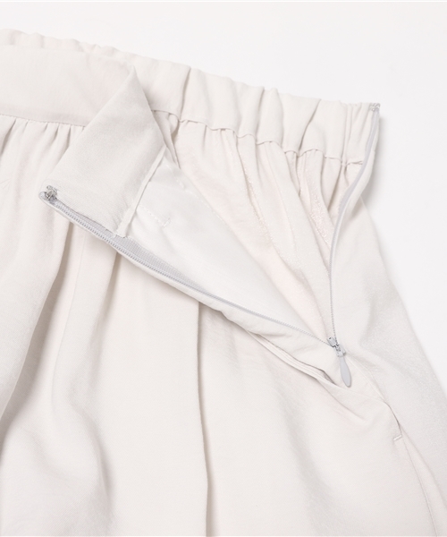 FRAMeWORK（フレームワーク）の「R/Nギャザークロップドパンツ◆（その他パンツ・レディース・ネイビー/ホワイト・36/40/38）」の10枚目の写真