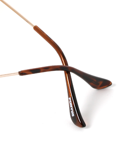 PUNYUS（プニュズ）の「ラウンドカラーサングラス（サングラス・レディース・ブラウン/ブルー/ブラック・FREE）」の9枚目の写真