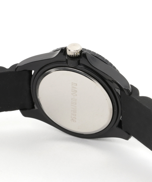 NANO universe（ナノユニバース）の「カラーウォッチ（アナログ腕時計・レディース・ブラック/ホワイト/レッド/ブルー/グレー/イエロー・FREE）」の8枚目の写真