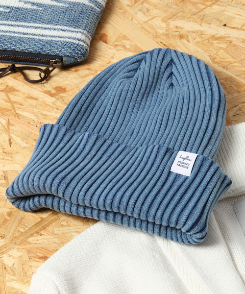 BAYFLOW（ベイフロー）の「BAYFLOW／フェードニットワッチ（ニットキャップ/ビーニー・メンズ・チャコール/ベージュ/ネイビー/ピンク/クリアブルー/オフホワイト/ピンク系その他・FREE）」の6枚目の写真