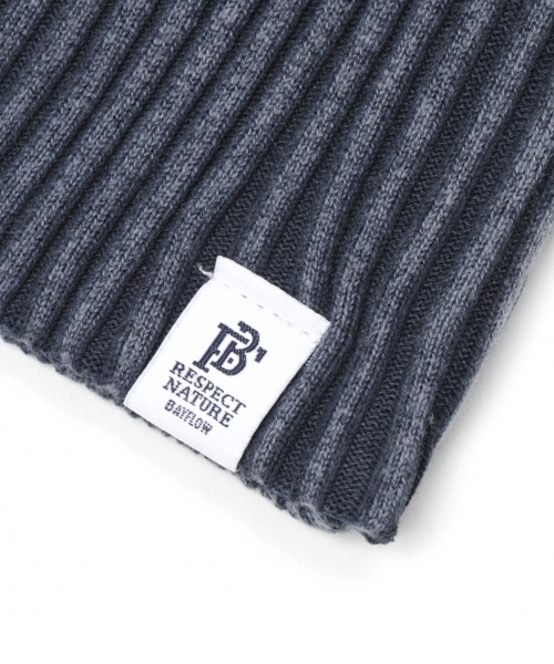 BAYFLOW（ベイフロー）の「BAYFLOW／フェードニットワッチ（ニットキャップ/ビーニー・メンズ・チャコール/ベージュ/ネイビー/ピンク/クリアブルー/オフホワイト/ピンク系その他・FREE）」の10枚目の写真