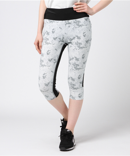 Champion(チャンピオン)の「【Champion/チャンピオン】レディース TRAINING クロップドタイツ(レギンス/スパッツ・レディース・ブラック/ネイビー/ホワイト/ピンク/レッド系その他3/チャコール・MEDIUM/LARGE)」の1枚目の写真