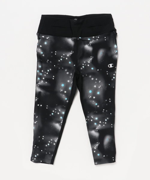 Champion(チャンピオン)の「【Champion/チャンピオン】レディース TRAINING クロップドタイツ(レギンス/スパッツ・レディース・ブラック/ネイビー/ホワイト/ピンク/レッド系その他3/チャコール・MEDIUM/LARGE)」の3枚目の写真