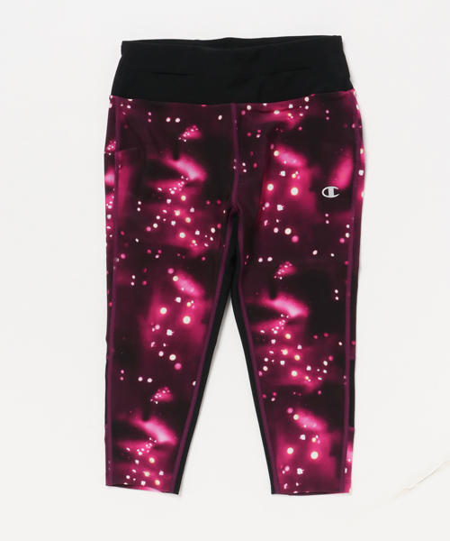 Champion(チャンピオン)の「【Champion/チャンピオン】レディース TRAINING クロップドタイツ(レギンス/スパッツ・レディース・ブラック/ネイビー/ホワイト/ピンク/レッド系その他3/チャコール・MEDIUM/LARGE)」の6枚目の写真
