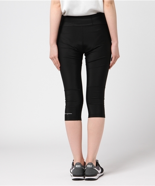 Champion(チャンピオン)の「【Champion/チャンピオン】レディース TRAINING クロップドタイツ(レギンス/スパッツ・レディース・ブラック/ネイビー/ホワイト/ピンク/レッド系その他3/チャコール・MEDIUM/LARGE)」の9枚目の写真