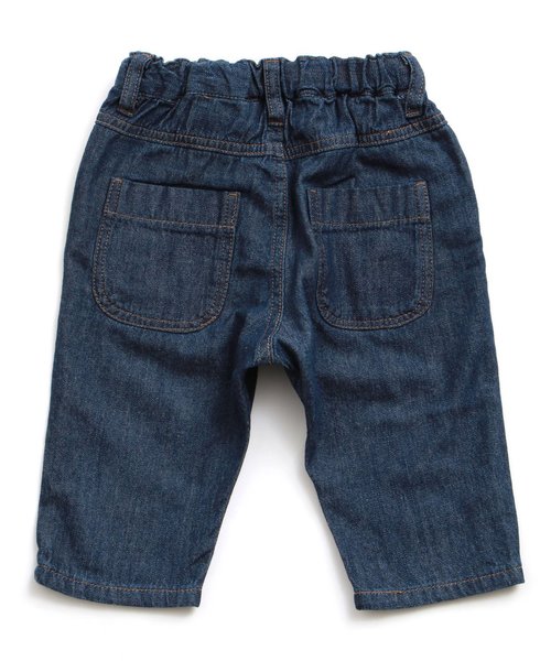 apres les cours（アプレレクール）の「刺繍テーパードデニムパンツ 7分丈（その他パンツ・キッズ・サックスブルー/ブルー・80/90/100/110/120/140/130）」の12枚目の写真