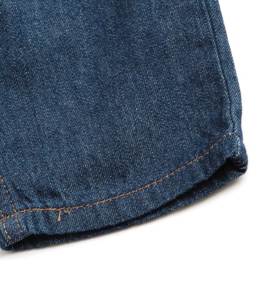 apres les cours（アプレレクール）の「刺繍テーパードデニムパンツ 7分丈（その他パンツ・キッズ・サックスブルー/ブルー・80/90/100/110/120/140/130）」の14枚目の写真