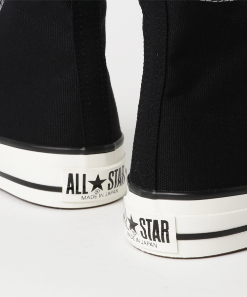 CONVERSE（コンバース）の「CONVERSE ハイカットスニーカー "CANVAS ALL STAR J HI"（スニーカー・レディース・ホワイト/ブラック・23/24/25）」の3枚目の写真