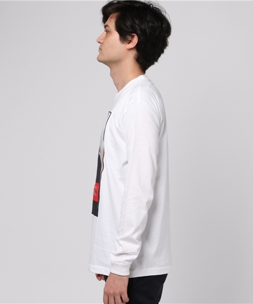 JACKROSE（ジャックローズ）の「REDY　エンボスワッペンLSTシャツ（Tシャツ/カットソー・メンズ・ホワイト/ブラック・M/L）」の3枚目の写真