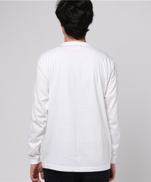 JACKROSE（ジャックローズ）の「REDY　エンボスワッペンLSTシャツ（Tシャツ/カットソー・メンズ・ホワイト/ブラック・M/L）」の4枚目の写真