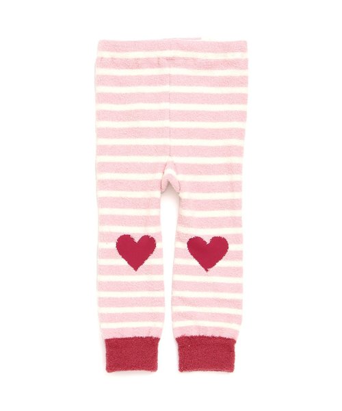 apres les cours(アプレレクール)の「ハートボーダーレギンス(レギンス/スパッツ・キッズ・ブラック/ピンク/グレー・140/100/120/90)」の1枚目の写真