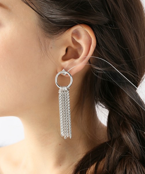 PHILIPPE AUDIBERT（フィリップ オーディベール）の「【PHILIPPE AUDIBERT/フィリップ・オーディベール】Angyピアス#（ピアス（両耳用）・レディース・シルバー・FREE）」の6枚目の写真