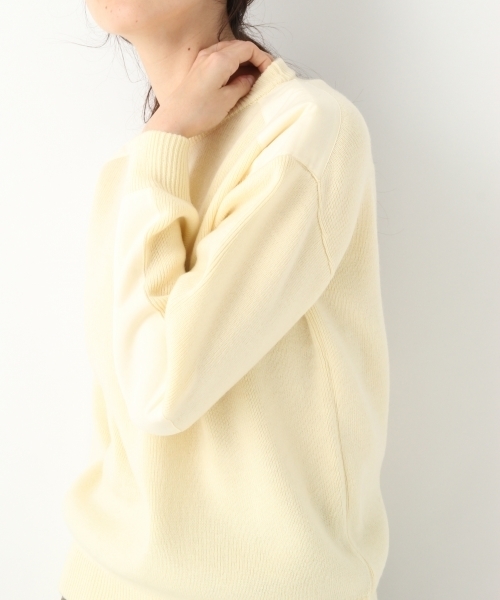 A part by（アパートバイ）の「9GAcWミリタリーCNPO 777249（ニット/セーター・レディース・アイボリー/ブラック/カーキ・FREE）」の12枚目の写真