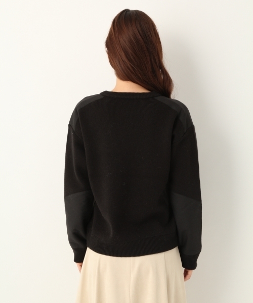 A part by（アパートバイ）の「9GAcWミリタリーCNPO 777249（ニット/セーター・レディース・アイボリー/ブラック/カーキ・FREE）」の15枚目の写真