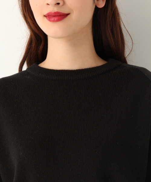 A part by（アパートバイ）の「9GAcWミリタリーCNPO 777249（ニット/セーター・レディース・アイボリー/ブラック/カーキ・FREE）」の16枚目の写真