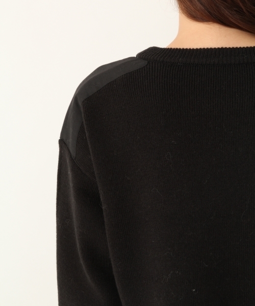 A part by（アパートバイ）の「9GAcWミリタリーCNPO 777249（ニット/セーター・レディース・アイボリー/ブラック/カーキ・FREE）」の9枚目の写真