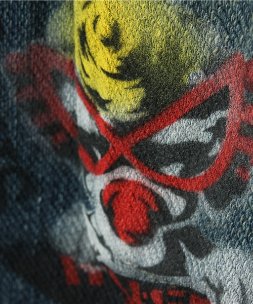 HYSTERIC MINI(ヒステリックミニ)の「STREET JACKASS デニムサロペット(サロペット/オーバーオール・キッズ・ネイビー・100/110/120)」の5枚目の写真