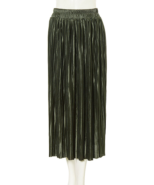 fifth（フィフス）の「カットオフプリーツロングスカート（スカート・レディース・ブラック/ブラウン/カーキ・MEDIUM）」の3枚目の写真