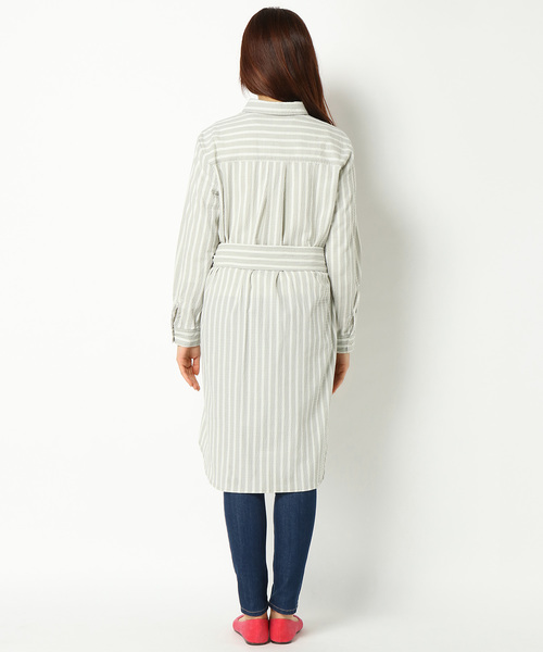 LBC（エルビーシー）の「サッカーストライプワンピース（ワンピース・レディース・ライトグレー/ブルー・MEDIUM/LARGE）」の7枚目の写真