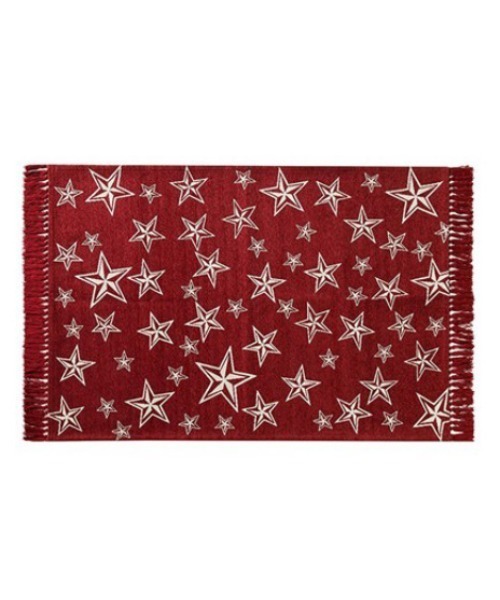 BRID（ブリッド）の「.ブリッド スターフリンジ ラグ / BRID STAR FRINGE RUG［90×130］（ラグ/マット・レディース・ブラック/グレー/ネイビー/カーキ/ワインレッド・FREE）」の5枚目の写真