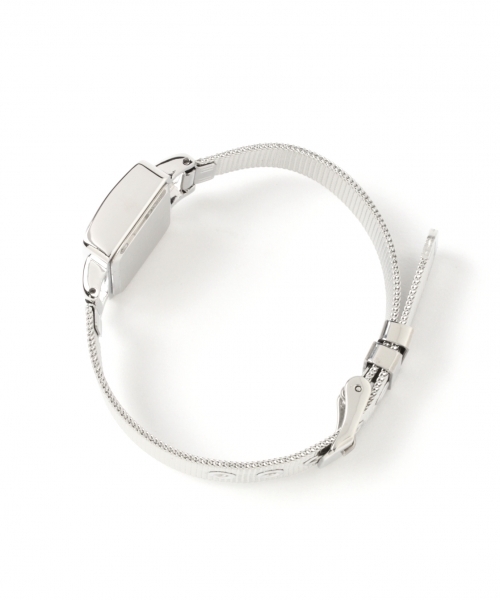 niko and...（ニコアンド）の「オリジナルスクエアメッシュウォッチ（アナログ腕時計・レディース・イエロー/グレー・0）」の10枚目の写真