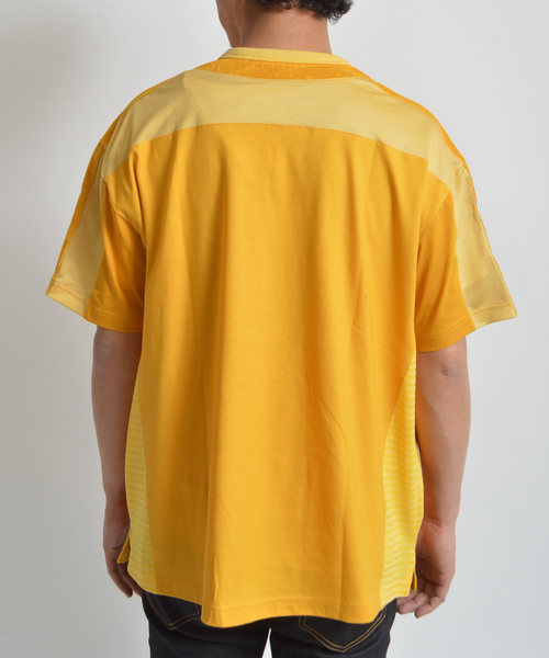 THING FABRICS（シングファブリックス）の「tHING FABRICS/シングファブリックス 5 Change cloth T-Shirt (Short Pile)（Tシャツ/カットソー・メンズ・オフホワイト/イエロー/レッド・M/L）」の8枚目の写真