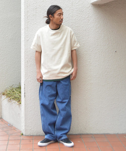 THING FABRICS（シングファブリックス）の「tHING FABRICS/シングファブリックス 5 Change cloth T-Shirt (Short Pile)（Tシャツ/カットソー・メンズ・オフホワイト/イエロー/レッド・M/L）」の10枚目の写真