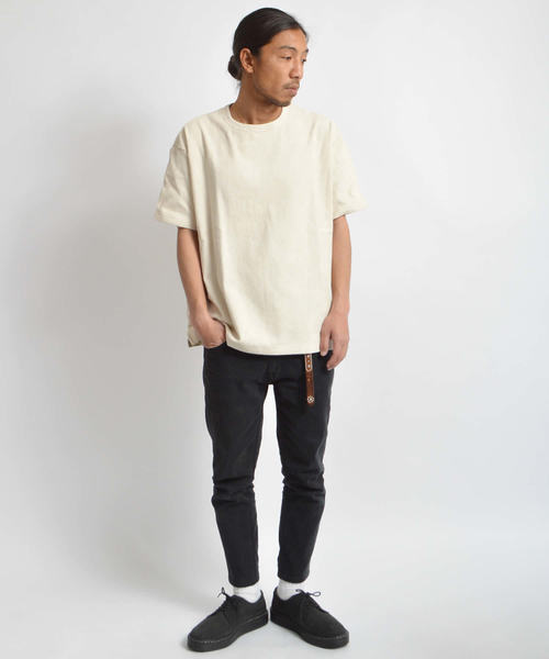 THING FABRICS（シングファブリックス）の「tHING FABRICS/シングファブリックス 5 Change cloth T-Shirt (Short Pile)（Tシャツ/カットソー・メンズ・オフホワイト/イエロー/レッド・M/L）」の12枚目の写真