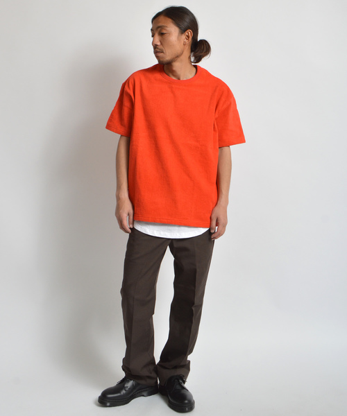 THING FABRICS（シングファブリックス）の「tHING FABRICS/シングファブリックス 5 Change cloth T-Shirt (Short Pile)（Tシャツ/カットソー・メンズ・オフホワイト/イエロー/レッド・M/L）」の20枚目の写真