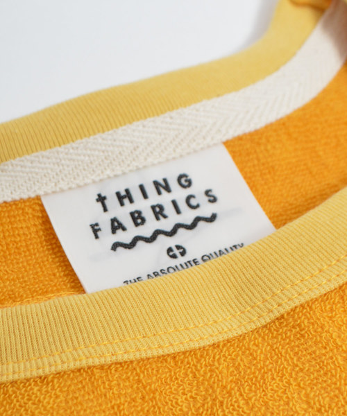 THING FABRICS（シングファブリックス）の「tHING FABRICS/シングファブリックス 5 Change cloth T-Shirt (Short Pile)（Tシャツ/カットソー・メンズ・オフホワイト/イエロー/レッド・M/L）」の21枚目の写真