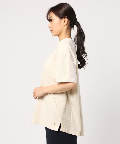 THING FABRICS（シングファブリックス）の「tHING FABRICS/シングファブリックス 5 Change cloth T-Shirt (Short Pile)（Tシャツ/カットソー・メンズ・オフホワイト/イエロー/レッド・M/L）」の5枚目の写真