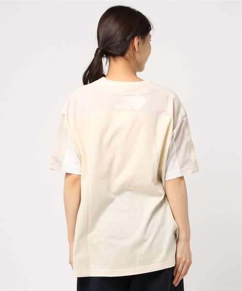 THING FABRICS（シングファブリックス）の「tHING FABRICS/シングファブリックス 5 Change cloth T-Shirt (Short Pile)（Tシャツ/カットソー・メンズ・オフホワイト/イエロー/レッド・M/L）」の4枚目の写真