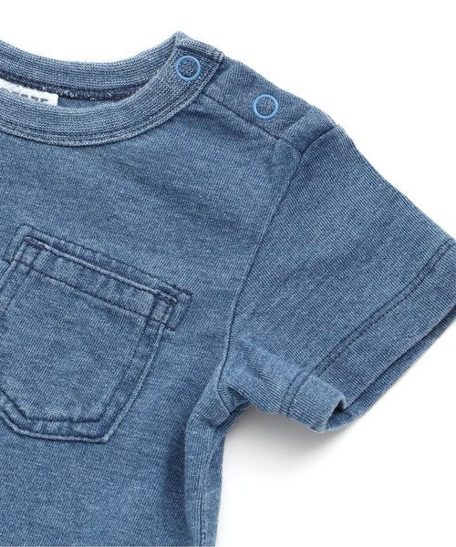 BREEZE（ブリーズ）の「インディゴTシャツ（Tシャツ/カットソー・キッズ・ネイビー/ブルー・140/80/100/120/150/110/130/160/90）」の11枚目の写真