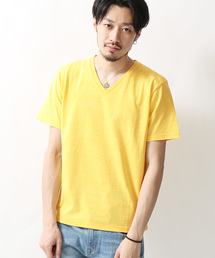 【ZIP FIVE】TCR杢Vネック半袖Tシャツ