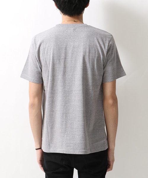 ZIP FIVE（ジップファイブ）の「【ZIP FIVE】TCR杢Vネック半袖Tシャツ（Tシャツ/カットソー・メンズ・ホワイト/ブラック/パープル/ネイビー/グレー/レッド/イエロー/グリーン・SMALL/MEDIUM/LARGE/X-LARGE）」の14枚目の写真