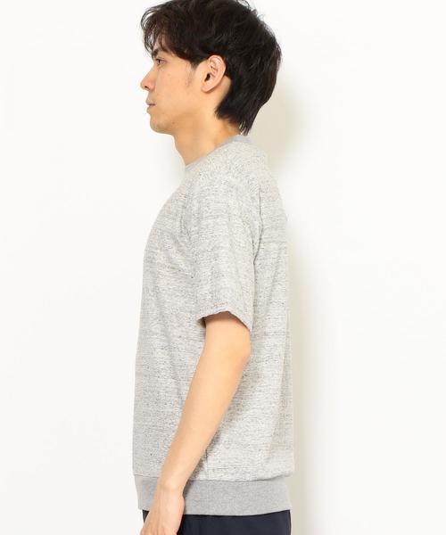 green label relaxing（グリーンレーベルリラクシング）の「SC ランダムパイル クルーネック 半袖スウェット ◆（Tシャツ/カットソー・メンズ・ナチュラル/ライトグレー/ロイヤルブルー/ネイビー・XL/L/M/S）」の12枚目の写真