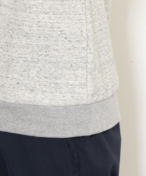 green label relaxing（グリーンレーベルリラクシング）の「SC ランダムパイル クルーネック 半袖スウェット ◆（Tシャツ/カットソー・メンズ・ナチュラル/ライトグレー/ロイヤルブルー/ネイビー・XL/L/M/S）」の8枚目の写真