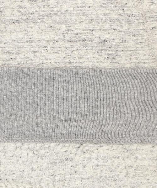 green label relaxing（グリーンレーベルリラクシング）の「SC ランダムパイル クルーネック 半袖スウェット ◆（Tシャツ/カットソー・メンズ・ナチュラル/ライトグレー/ロイヤルブルー/ネイビー・XL/L/M/S）」の7枚目の写真