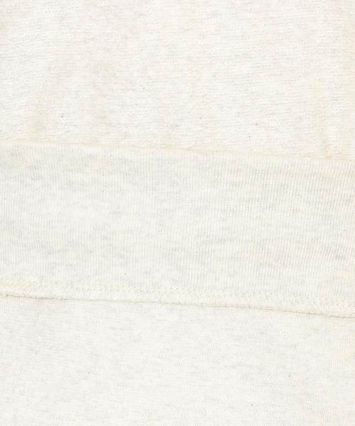 green label relaxing（グリーンレーベルリラクシング）の「SC ランダムパイル クルーネック 半袖スウェット ◆（Tシャツ/カットソー・メンズ・ナチュラル/ライトグレー/ロイヤルブルー/ネイビー・XL/L/M/S）」の6枚目の写真