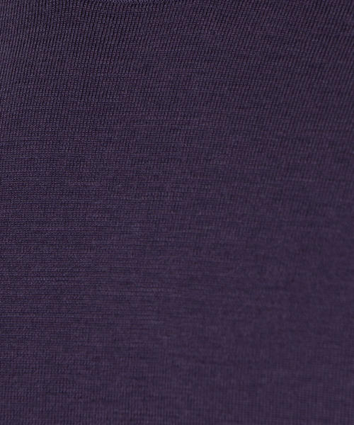 green label relaxing(グリーンレーベルリラクシング)の「CM オタゴウール クルーネック ニット ◆(ニット/セーター・メンズ・ブラック/パープル/グレー/ロイヤルブルー・S/M/L)」の15枚目の写真