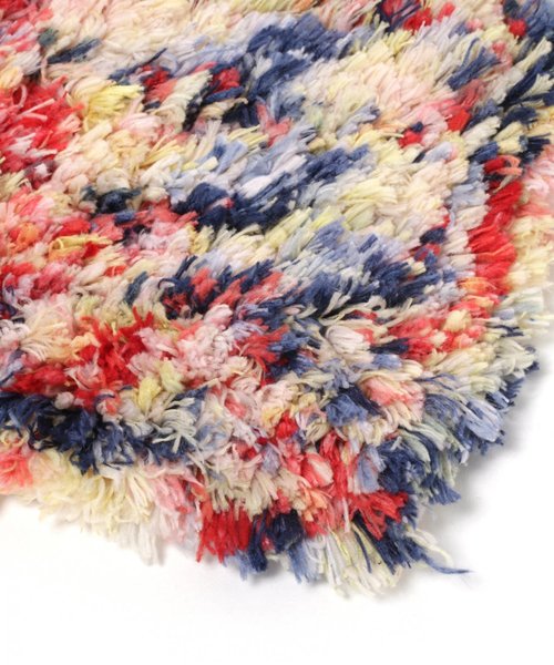 niko and...（ニコアンド）の「オリジナルタイダイマイクロバスマット（ラグ/マット・レディース・レッド/ブルー・0）」の4枚目の写真