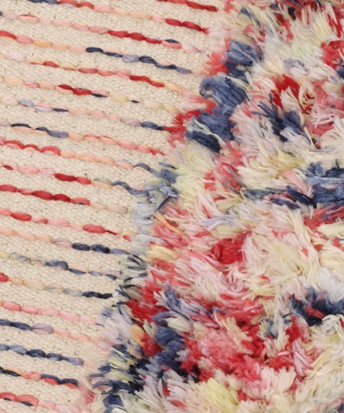 niko and...（ニコアンド）の「オリジナルタイダイマイクロバスマット（ラグ/マット・レディース・レッド/ブルー・0）」の6枚目の写真